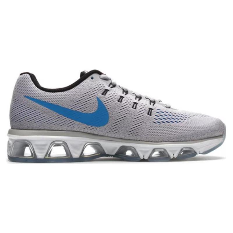 Nike Air Max Tailwind Durable Breathable Low-Top Running Shoes Men's Silver Gray Sneakers Casual Shoes 805941-014