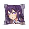 DDLC Anime Girl Y-Yuri Pillowcases  Morden Pillow Case For Office Car Home Decor Comfy Pillow Cover