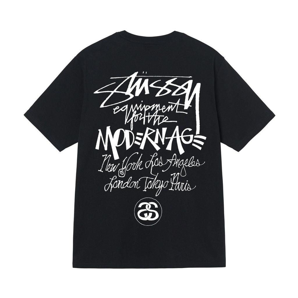 Three Standard New 2025 Men's and Women's Short-sleeved Summer Men's Loose 230g High-quality T-shirt