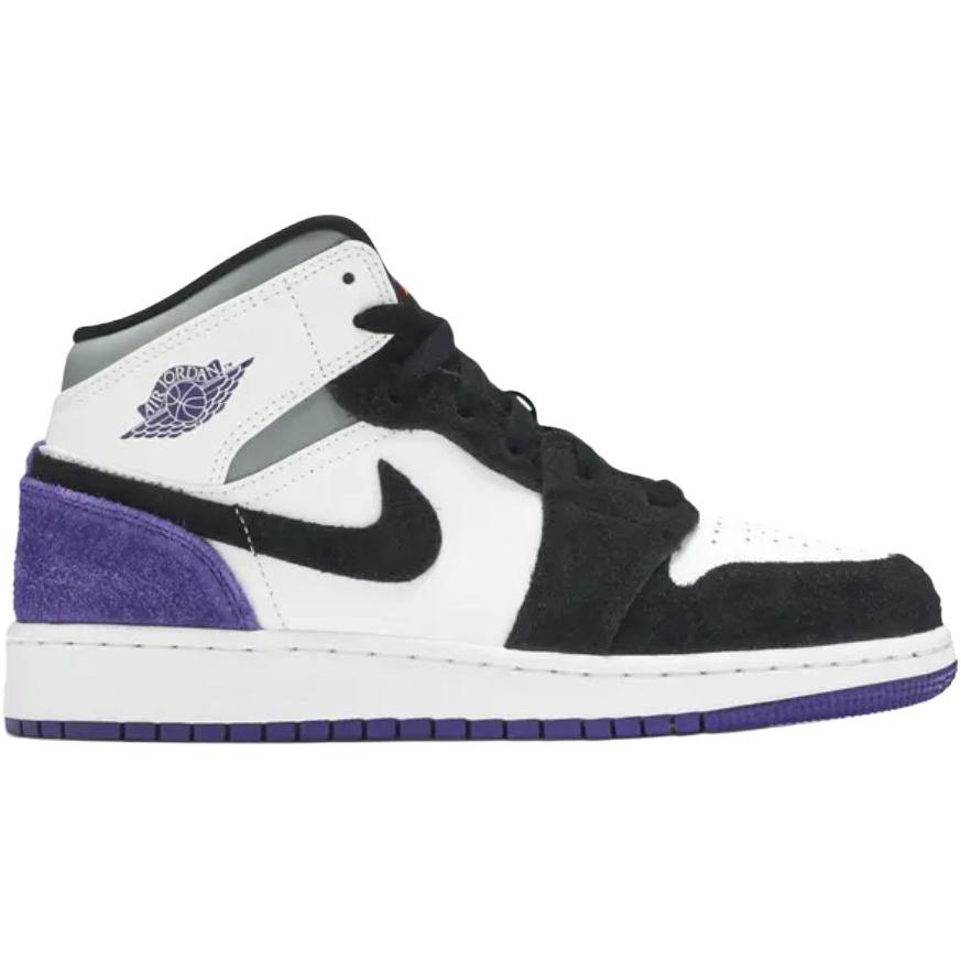 Jordan 1 Mid SE Purple GS BQ6931-105