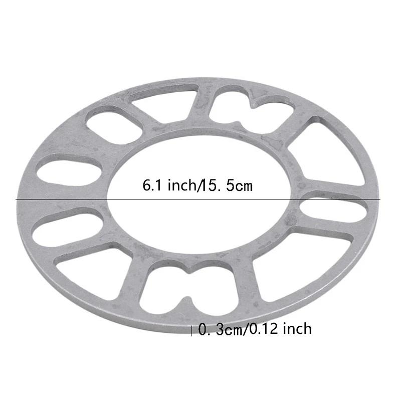 

Проставка для автомобильного колеса, адаптер, прокладки, пластина 3 мм, 5 мм, 6 мм, 8 мм, 10 мм для 4x100, 4x114,3, 5x100, 5x108, 5x114,3, 5x120