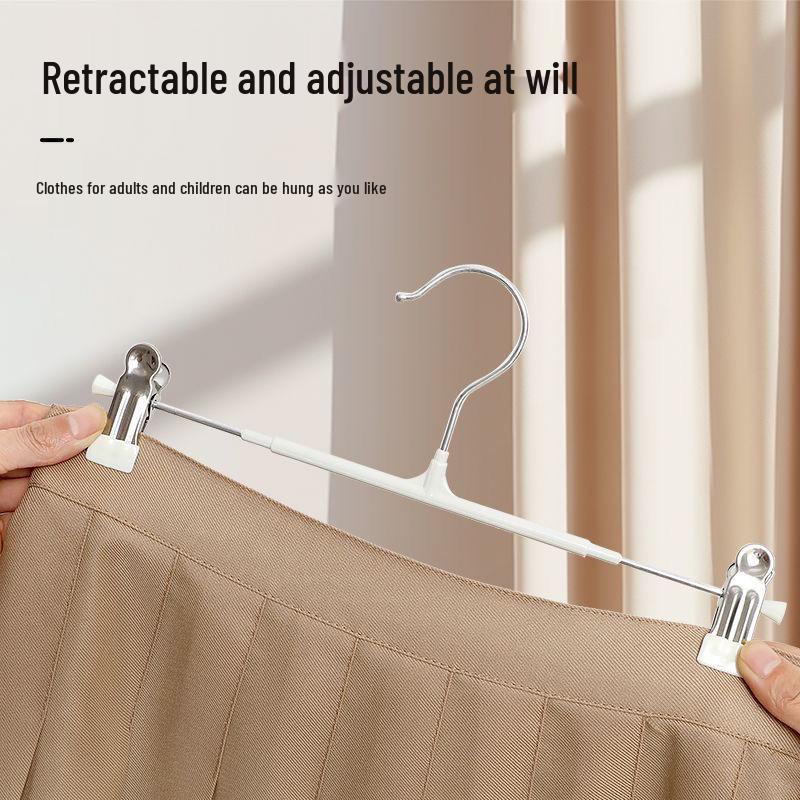 Thickened Non-Slip Trouser Clips: Non-Marking Skirt & Pants Hangers