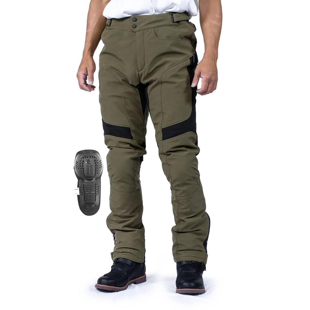 KOMINE Pants Olive 2XL 07-931 Men's