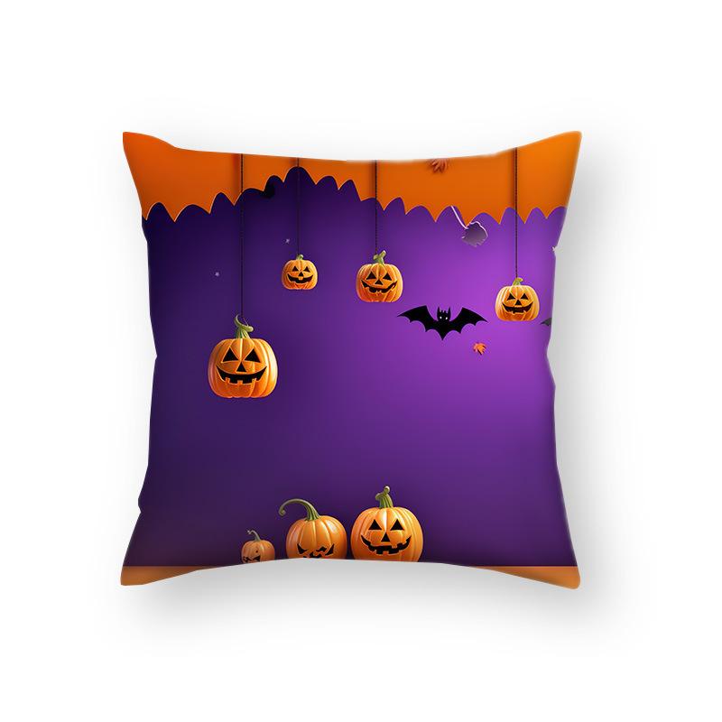 Neue Kürbis Halloween Dekoration Cartoon Kissenbezug Feiertag Wohnzimmer Sofa Schlafzimmer Bettseite Rückenkissen