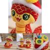 Adorable Plush Snake Year Zodiac Doll Cute Cartoon Snake Gift For New Year Celebrations