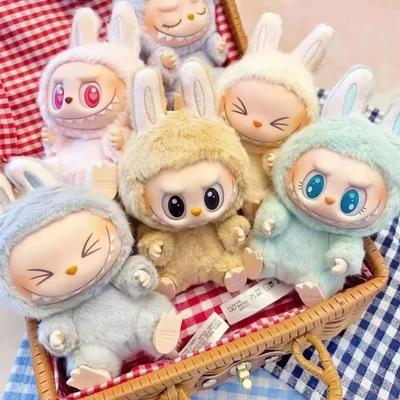 Nová 1 ks LABUBU THE MONSTERS Sezení Párty Vinylový Plyšový Slepý Box Hračka Překvapení Dárek pro Sběratele a Děti