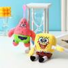 SpongeBob And Patrick Star Plush Keychain Backpack Pendant Car Decor Student Couple Holiday Gift