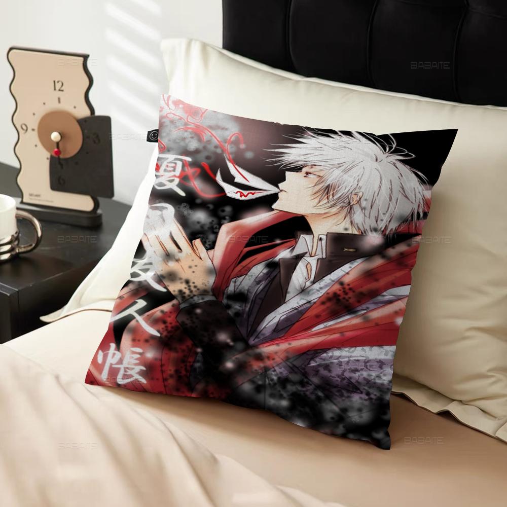 Natsume Yuujinchou Pillow Gifts Home Office Furnishings Bedroom Sofa Car Cushion Cover Case 45x45cm