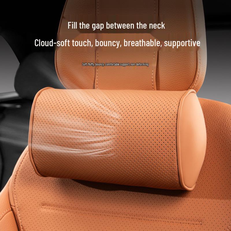 Maybach S-Class Bio-Cotton Car Seat Cushion Set with Headrest and Lumbar Support Pillow