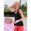 CHARMLEAKS Ribbed Workout Tank Tops for Women with Built In Bra Tight Racerback Scoop Neck Athletic Top