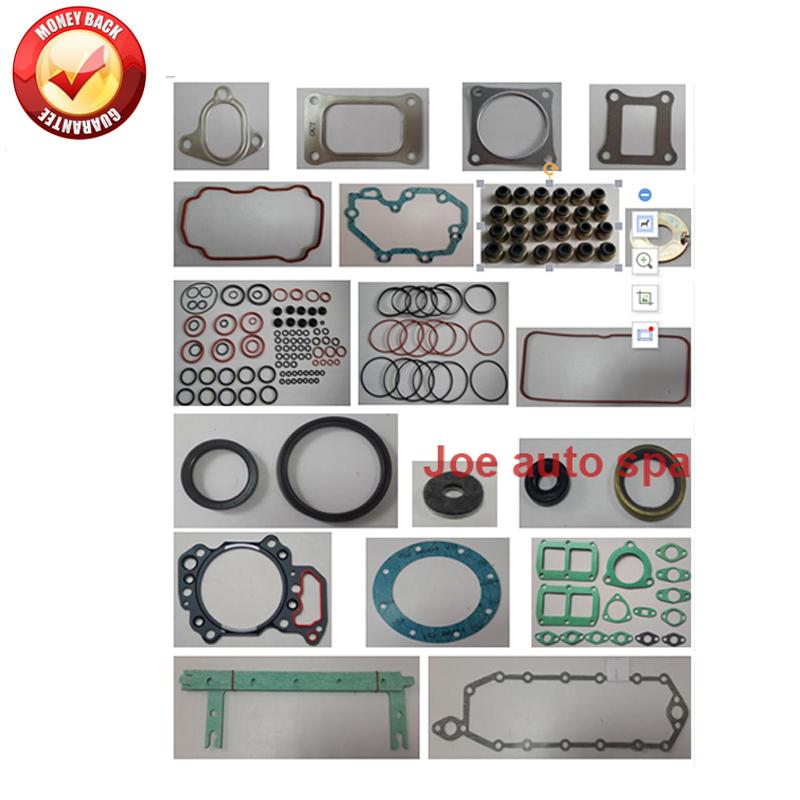 6D125 S6D125 Engine Full gasket set kit for Komatsu Excavator PC400-5 PC400-6