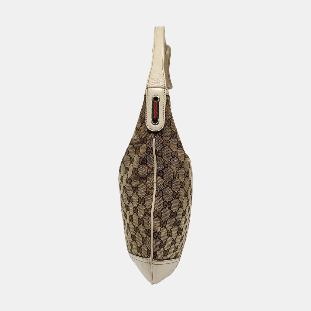 [Pre-Owned] Brown Canvas Tote Bag - Good #S953L6