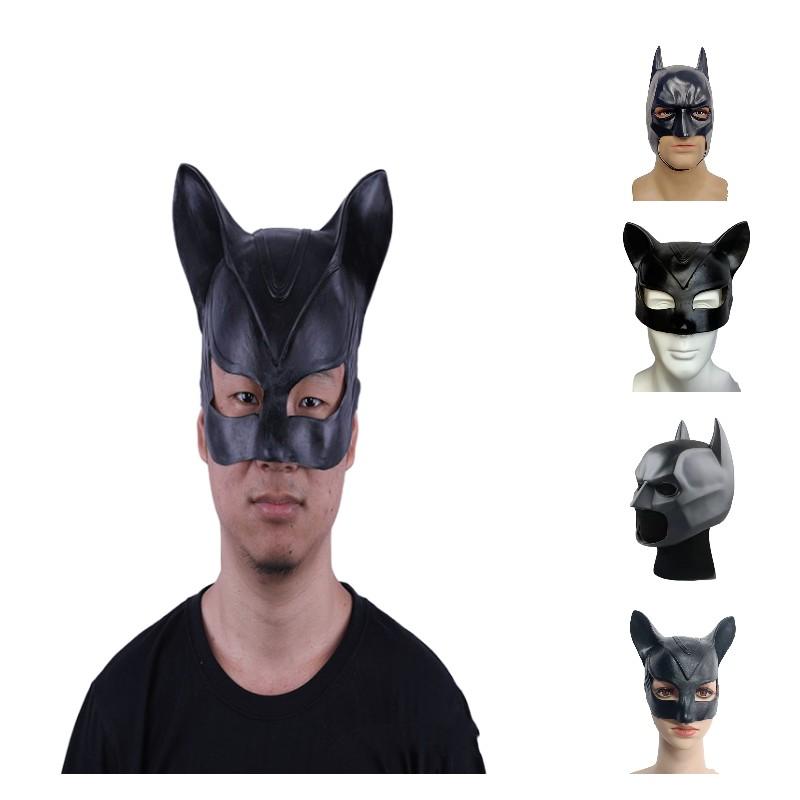 Pvc Catwoman Batman Mask Justice League Party Prop Play Halloween Cos Accessory