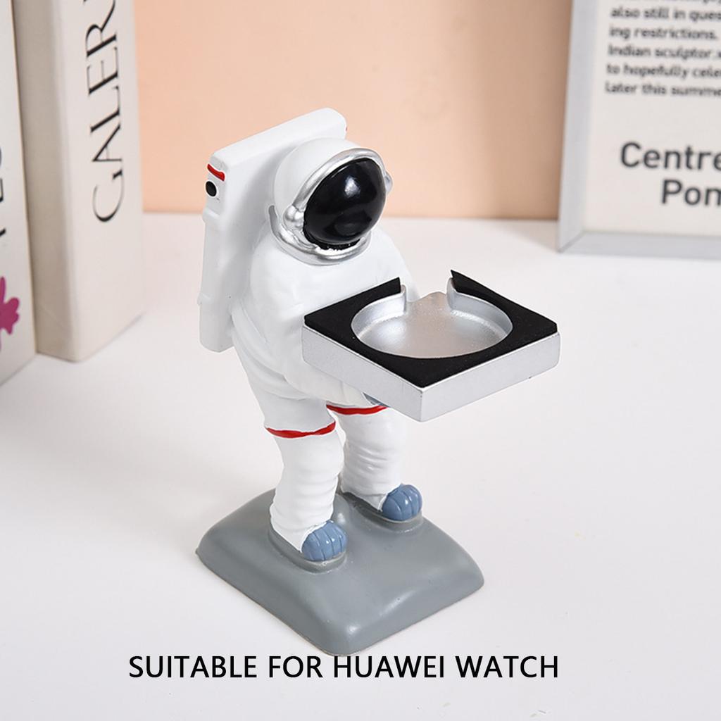 Creative Astronaut Support Bracket Cartoon Space Man Support Bracket Resin Artwork