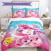 3pcs Twinkle Catch Teenieping Bedding Set Duvet Cover Closure Includes 1 Duvet Cover & 2 Pillowcases, Soft and Comfortable for All Seasons.