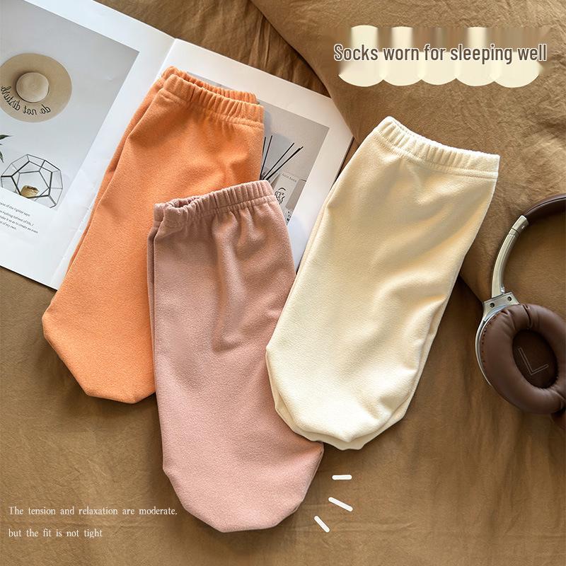 

Новичок 0.01 Женские носки для сна для защиты ног ночью - Уютная осенне-зимняя домашняя одежда Antibacterial and Breathable