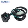 Universal Motorcycle Kill Switch Red Push Button Horn Starter Dirt Bike ATV UTV Dual Sport For 22mm Handlebar Mounted Bars