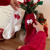 New Year'S Red Apple An Happy Rabbit Velvet Socks New Year'S Red Series Casual Versatile Stack Socks