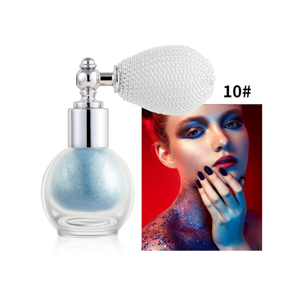 Cross-Border Glitter Highlighter Spray: Body Brightening Pearlescent Air Cushion Powder