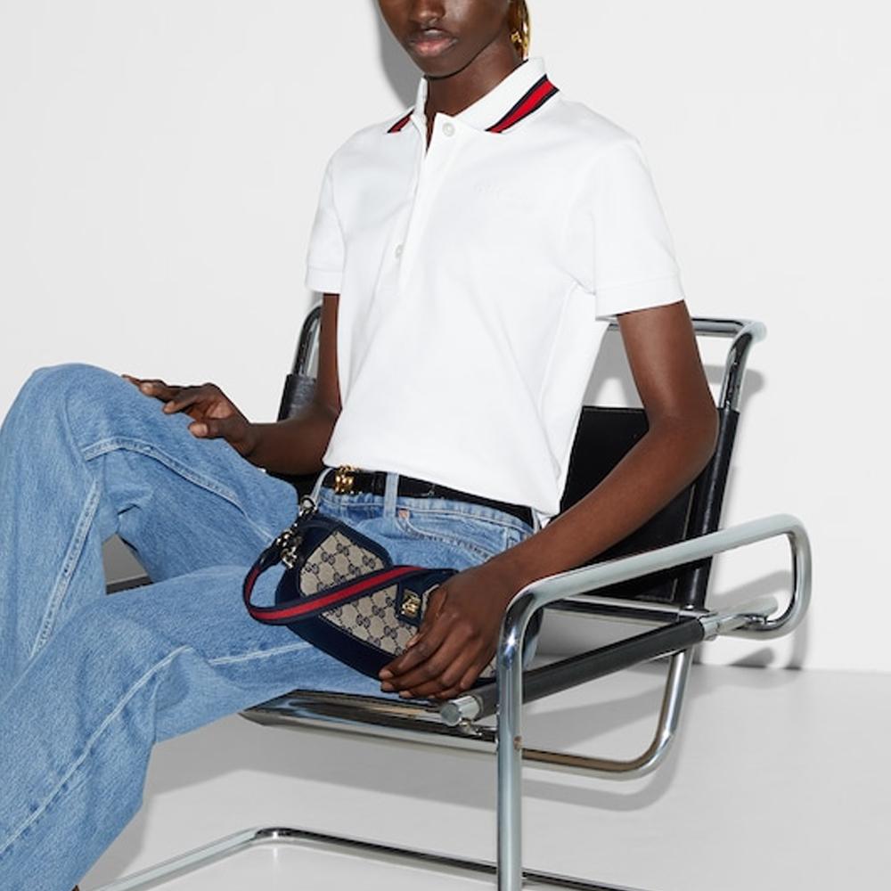 Gucci Stretch Piquet Polo Shirt 789266-XJGLZ-9692