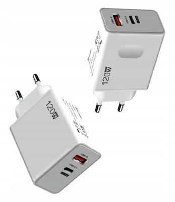 GaN Charger 1x USB A, 1x USB C Pd 67W Total 120w