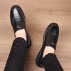 Fashion Men Leather Shoes Daily Office Sneakers Zapatos Hombre Casual Loafers Comfortable Soft Driving Walking Shoes Men Loafers