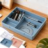 New Home Office Drawer Organizer Stackable Sundries Cosmetic Container Multi-cell Stationery Storage Box Caja De Almacenamiento