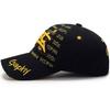 Adjustable Baseball Hats Hip-hop Peaked Cap Versatile BAT Embroidery Hats  Man Women Outdoor Sports