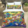 Cute Cartoon Super Zings Bedding Sets Exquisite Bed Supplies Set Duvet Cover Comforter Set Bedding Set Luxury Birthday Gift026