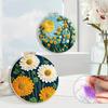 Gerberas - Embroidery (Felting) with Worsted Wool