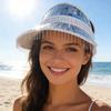 Solhatt Reflekterende Speildesign Sommer Anti-UV Hatt med Dusker Fottur Reising Festligheter Lett Pustende Hatt