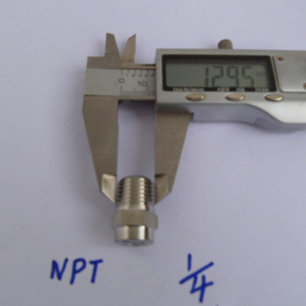 High Quality Cleaning Nozzle Spare Parts Stainless Steel 1/4 Thread