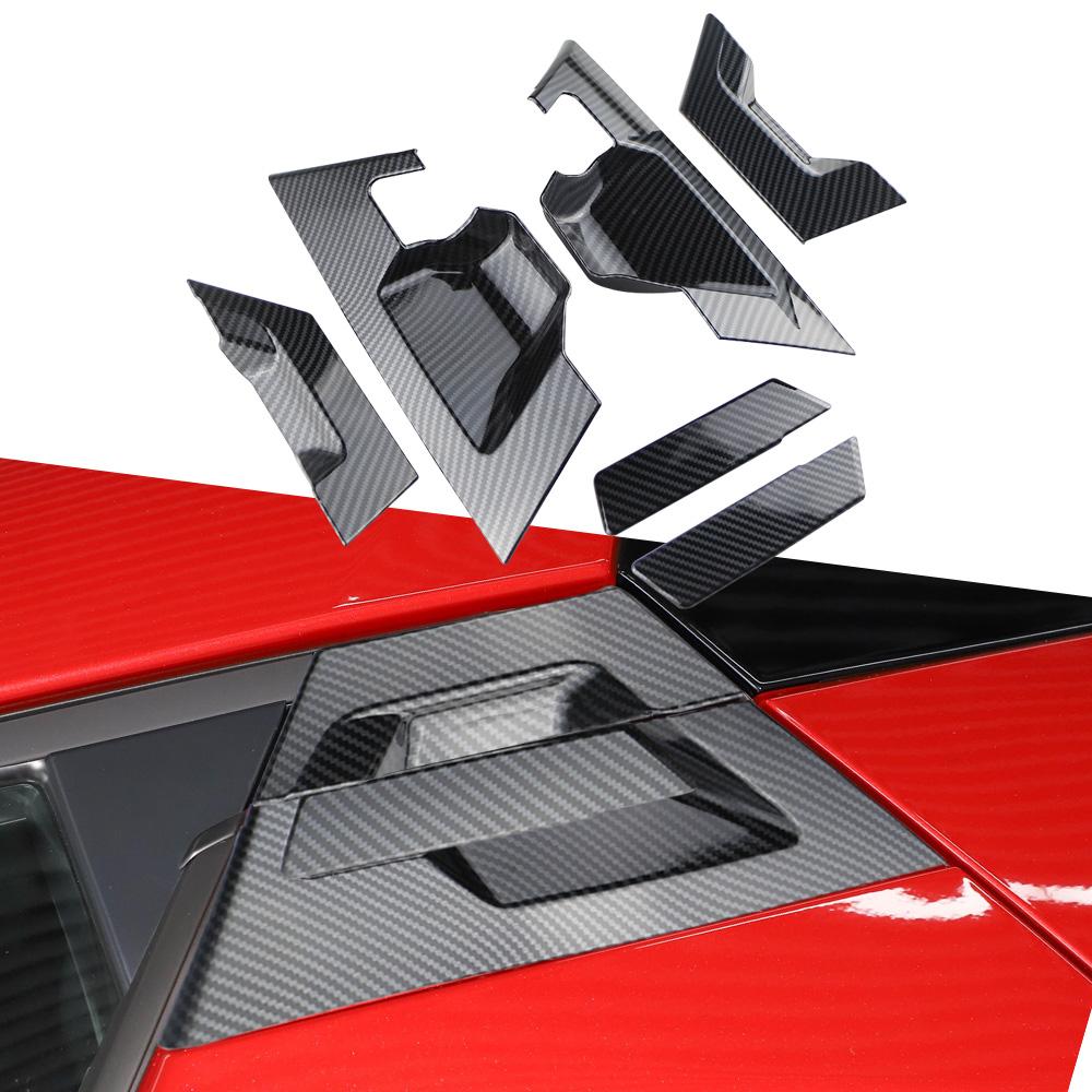 

6Pcs/Set Rear Door Handle Cover for Toyota CHR C-HR 2016 - 2025 ABS Back Doors Bowl Protection Trim Accessories