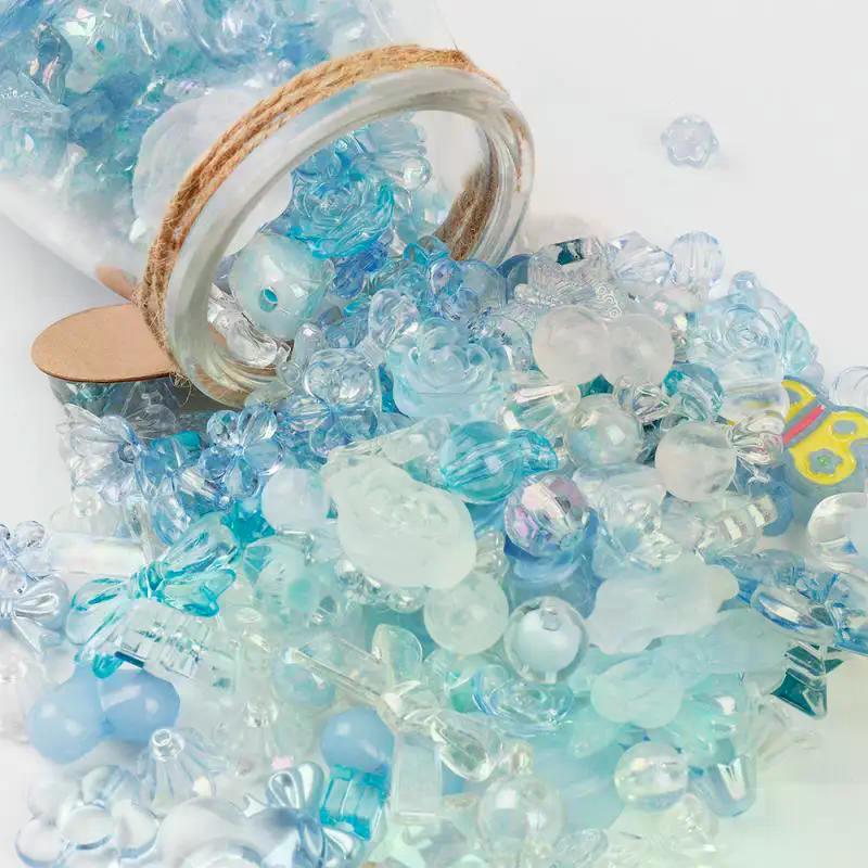 40g Mixing Style Candy Color Acrylic Bow Beads | DIY Phone Chain/Jewelry Making Kit