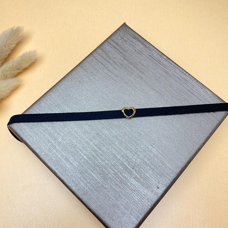 S925 Sterling Silver Heart Necklace: Short Clavicle Chain Choker Jewelry - Perfect Best Friend Christmas Gift for Women