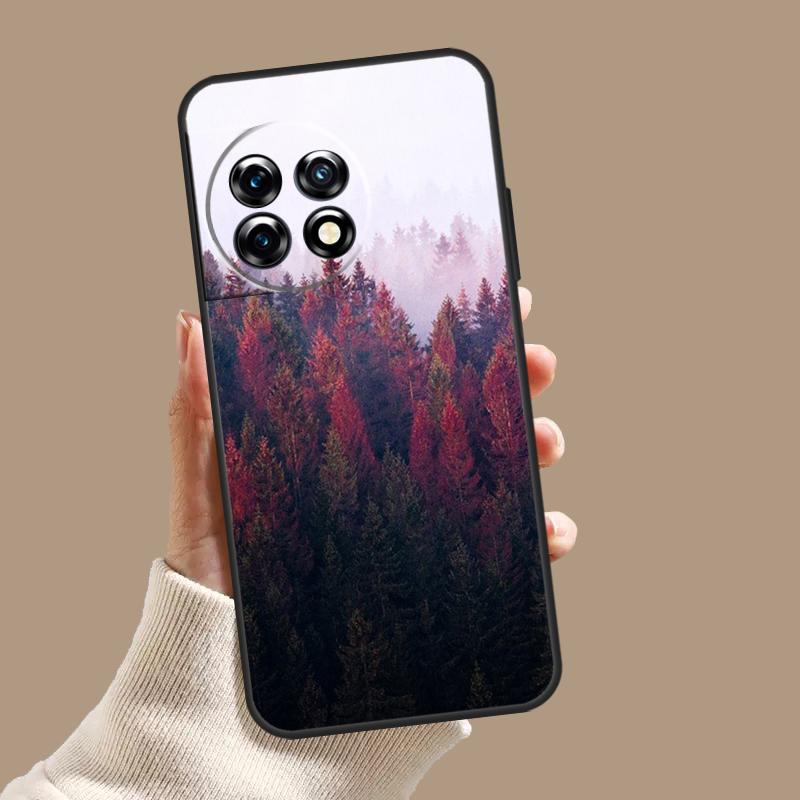 Nature Forest Mountain Case For OnePlus Nord CE 5 2 3 4 Lite N30 OnePlus 13 11 12 15 13T 13R 10T 12R 9 10 Pro Cover