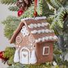 Fashion Christmas House Cute Hanging Ornament Christmas Tree Decoration Pendant  Xmas Tree