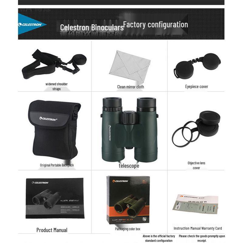 Celestron Nature DX HD Waterproof Nitrogen-Filled Low Light High Magnification Phase Coated Binoculars