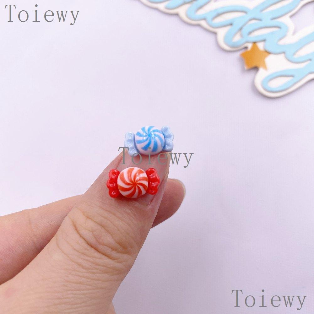 30pcs Mixed Resin Colorful Mini True Colored Candy Nail Art Flat Back Stone Applique DIY Christmas Charms Scrapbook Decor Crafts