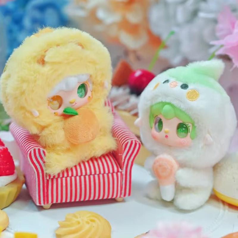 Yooki V10 Goumet Restaurant Series Cute Plush Doll Blind Box Mystery Box Kawaii Bag Pendant Collectibles Decor Trend Toy Gift