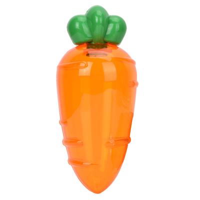 12 Stück Cartoon Karottenform Süßigkeitenbox Hochzeit Babyparty Geschenk Süßigkeitenbox (Transparentes Orange)