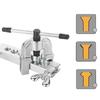 Metric/Inch Flaring Tool Set 45 Degree Copper Pipe Reamer  Expanding Copper Tubes