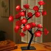 USB Remote Control LED Rose Tree Night Light for Bedroom - Perfect As a Birthday Gift.