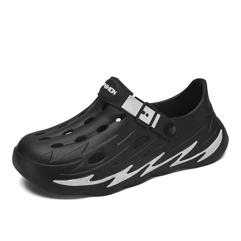 Unisex EVA Clog Sandals hollow EVA clog with casual strap Lightweight Hollow Garden Beach Shoes Slip On Summer Water Shoes Casua 40