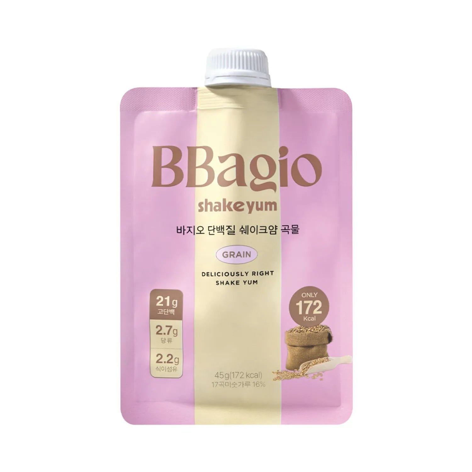 BBagio Protein Shake Yum #Grain 45g 45g