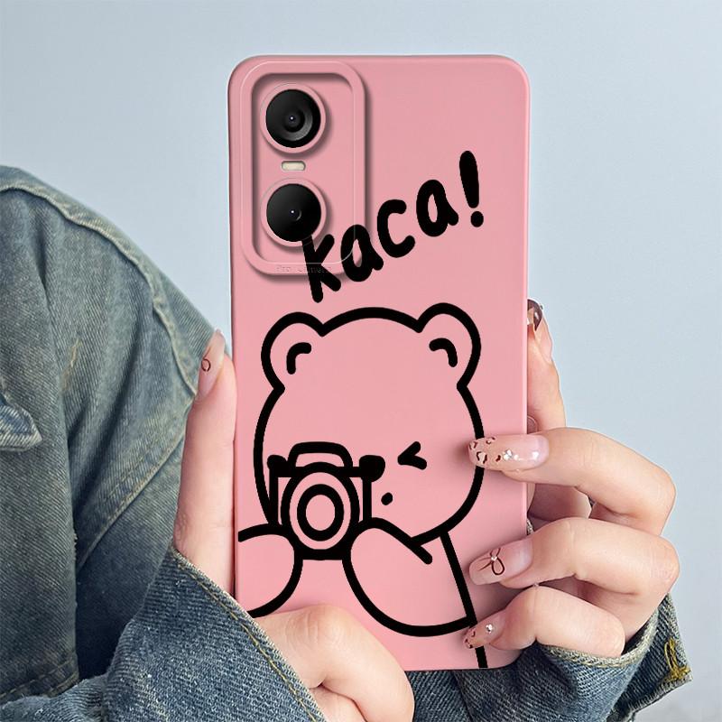 Phone Case For Tecno Pop 6 Pro Cases BE8 Cover Soft Silicone Cute Cartoon Panda Flower Boys Girls Shell Protective Funda Coque