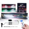 Truck Car Devil Eye LED Pixel Panel Light Matrix Pixel Panel Soft Foldable Lighting Scrolling for Truck Remote Control 12V 24V