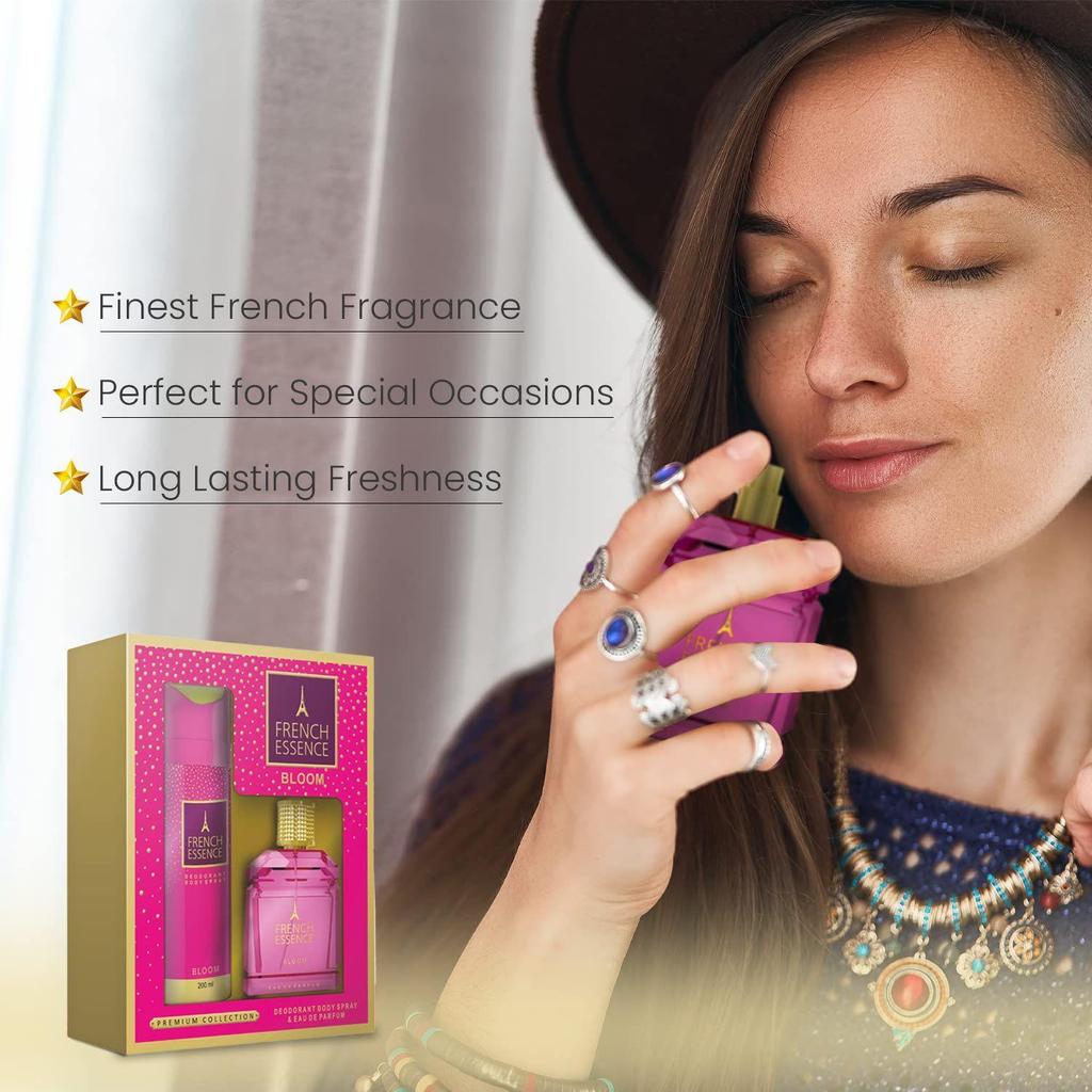 Zestaw upominkowy perfum i dezodorantów Essence dla mężczyzn i kobiet - Oud