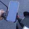 Aluminum Alloy Shockproof Phone Holder for 22/25mm Bicycle & Motorcycle Handlebars