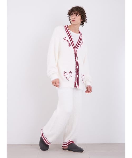 Gelato Pique HOLIDAY HOMME Feather Cardigan PMNT245088 White Men's